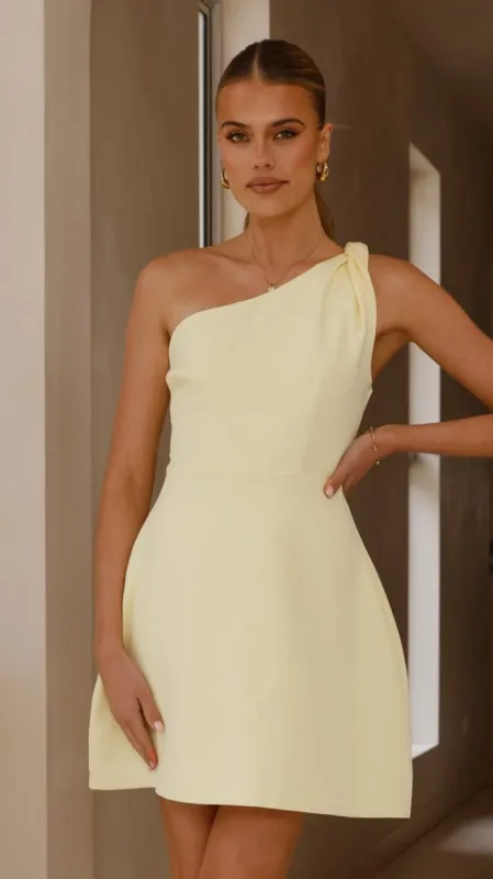 Katalina Mini Dress - Yellow sold by Billy J