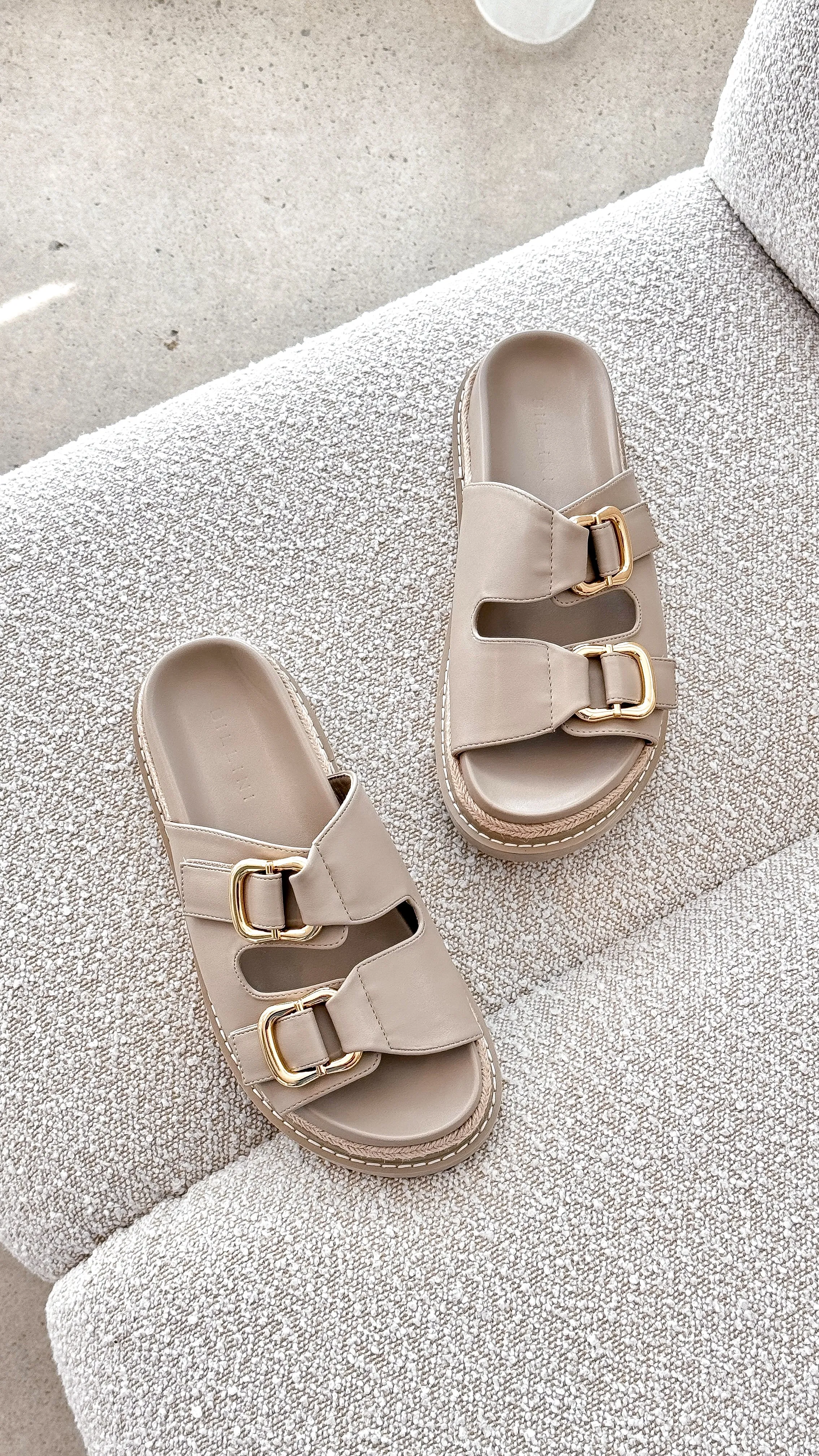 Alessia Slide - Stone sold by Billy J