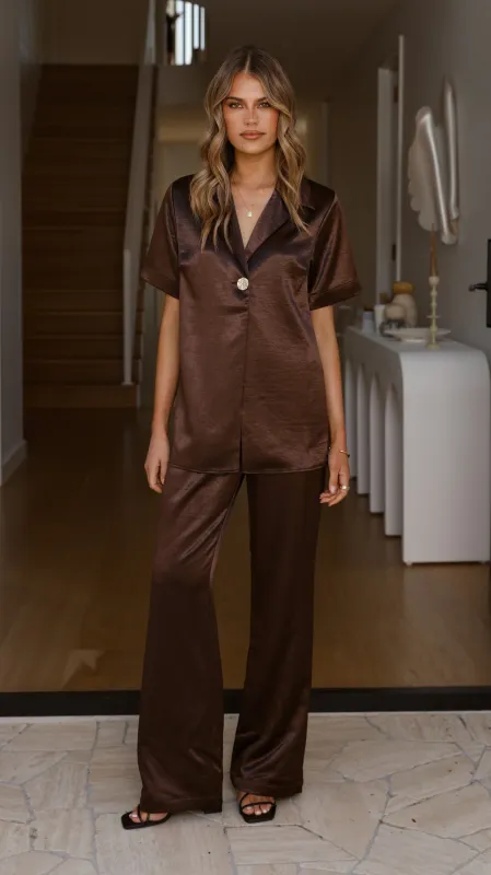 Bridget Pants - Chocolate sold by Billy J