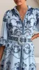 Xander Long Sleeve Mini Dress - Indigo sold by Billy J