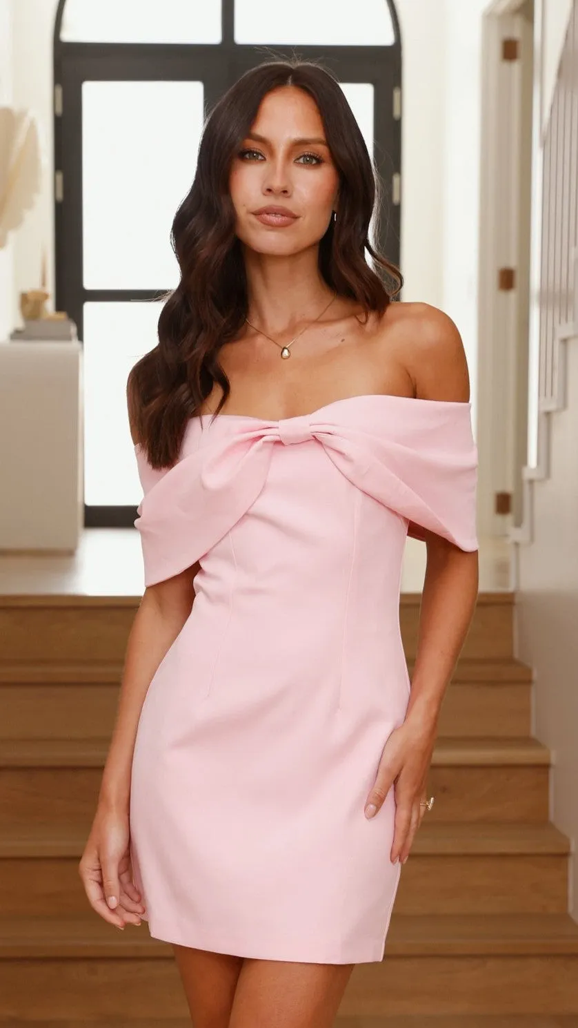 Mia Mini Dress - Pink | Parallel Mia Mini Dress - Pink | Parallel