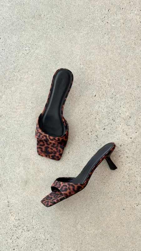 Meadow Heel - Leopard sold by Billy J