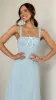 Romy Maxi Dress - Blue / White sold by Billy J