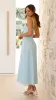 Romy Maxi Dress - Blue / White sold by Billy J