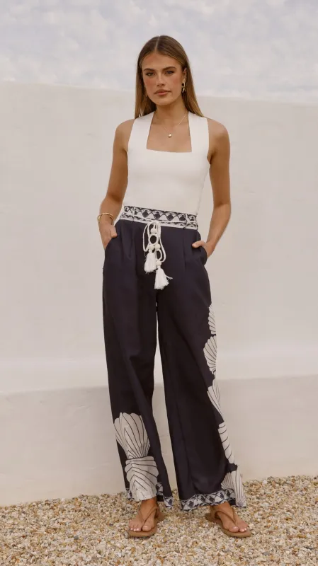 【AMOMENTO】25ss silky banding pants AMOMENTO GLOBAL