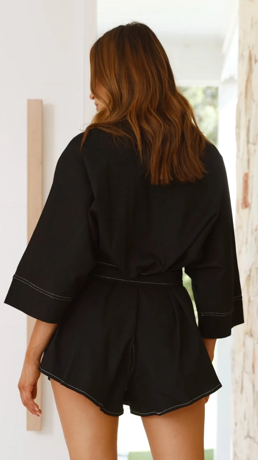 Jailie Playsuit - Black sold by Billy J product image thumbnail 2