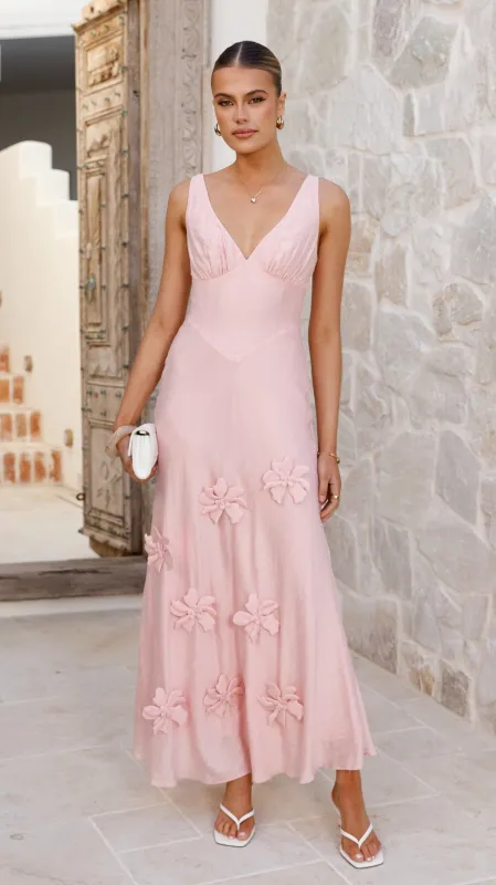 Lavara Maxi Dress - Pink sold by Billy J