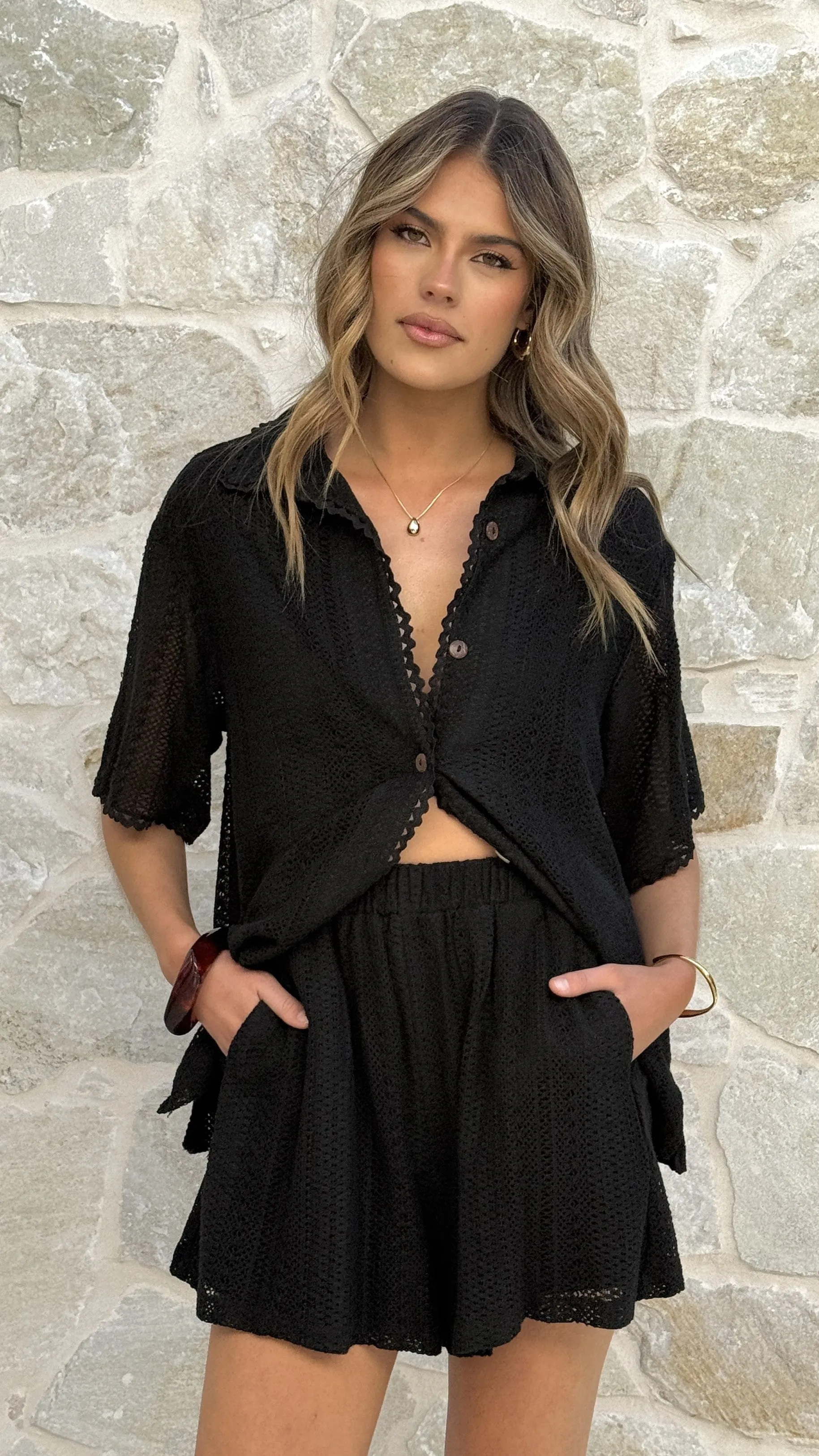 Sylvie Shorts - Black sold by Billy J product image thumbnail 5