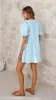 Arana Mini Dress - Blue sold by Billy J