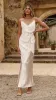 Yasmeen Tie Front Maxi Dress - Champagne sold by Billy J
