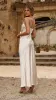 Yasmeen Tie Front Maxi Dress - Champagne sold by Billy J
