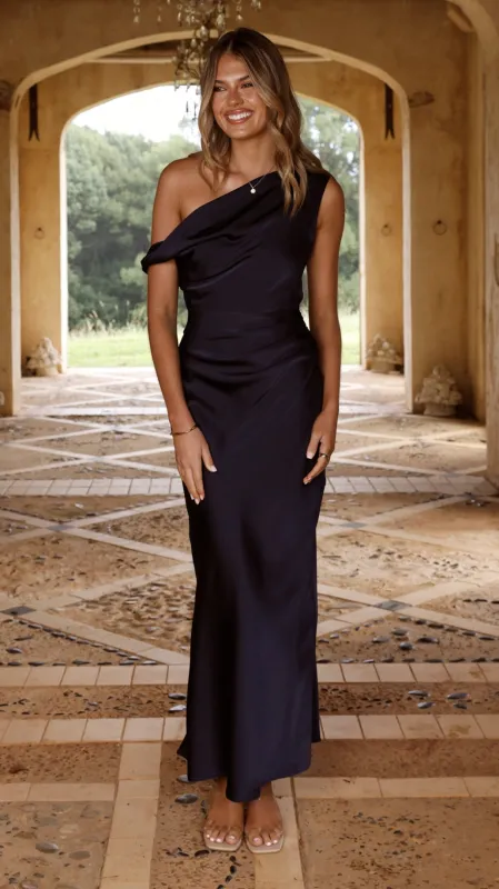 Gigi Maxi Dress - Navy sold by Billy J