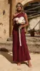 Gigi Maxi Dress - Wine sold by Billy J