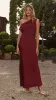 Gigi Maxi Dress - Wine sold by Billy J