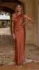 Gigi Maxi Dress - Copper sold by Billy J
