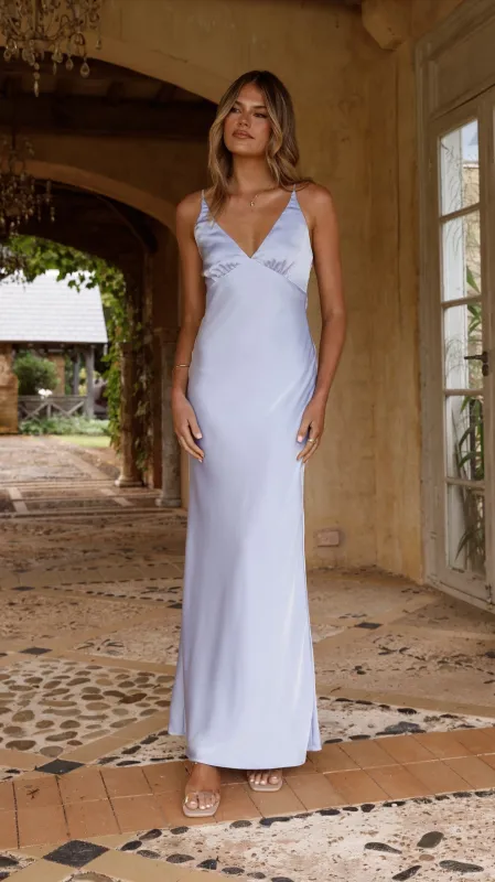 Ziah Maxi Dress - Blue sold by Billy J