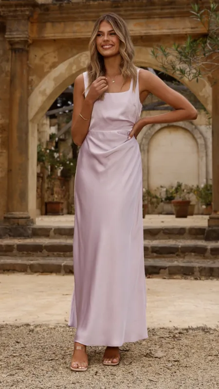 Adeline Maxi Dress - Lilac sold by Billy J