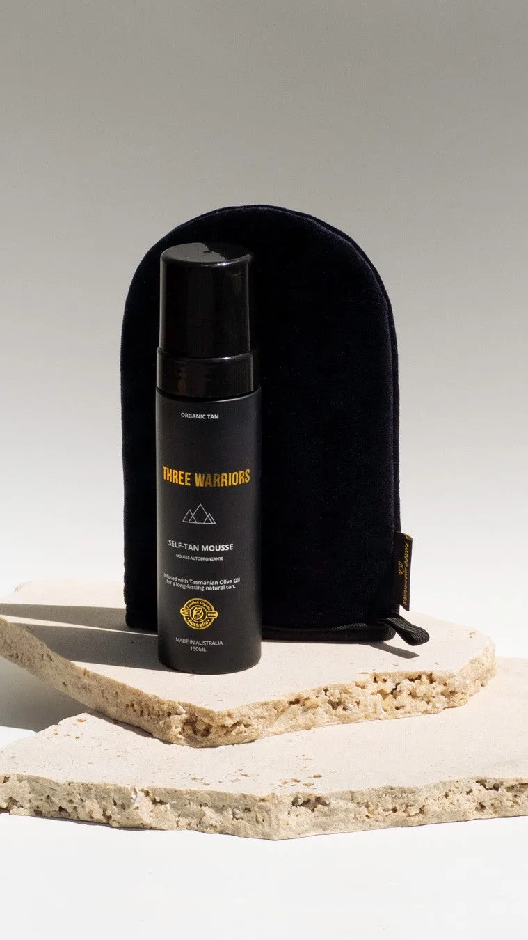 Three Warriors - Eco-Friendly Tanning Mitt sold by Billy J product image thumbnail 4