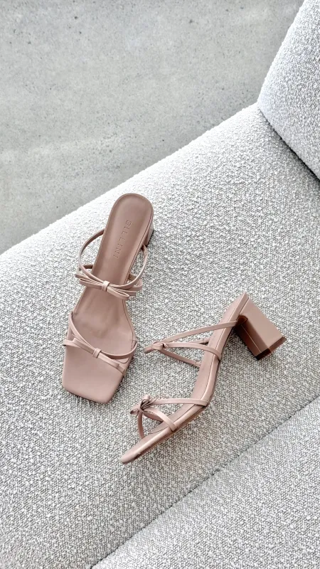 Ilkie Heel - Nude sold by Billy J