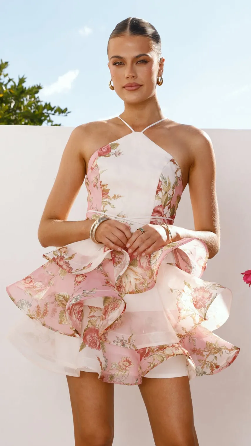 Soraya Mini Dress - Pink Floral sold by Billy J product image thumbnail 3