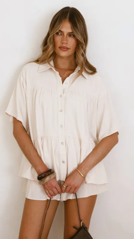 Jana Top - Cream sold by Billy J