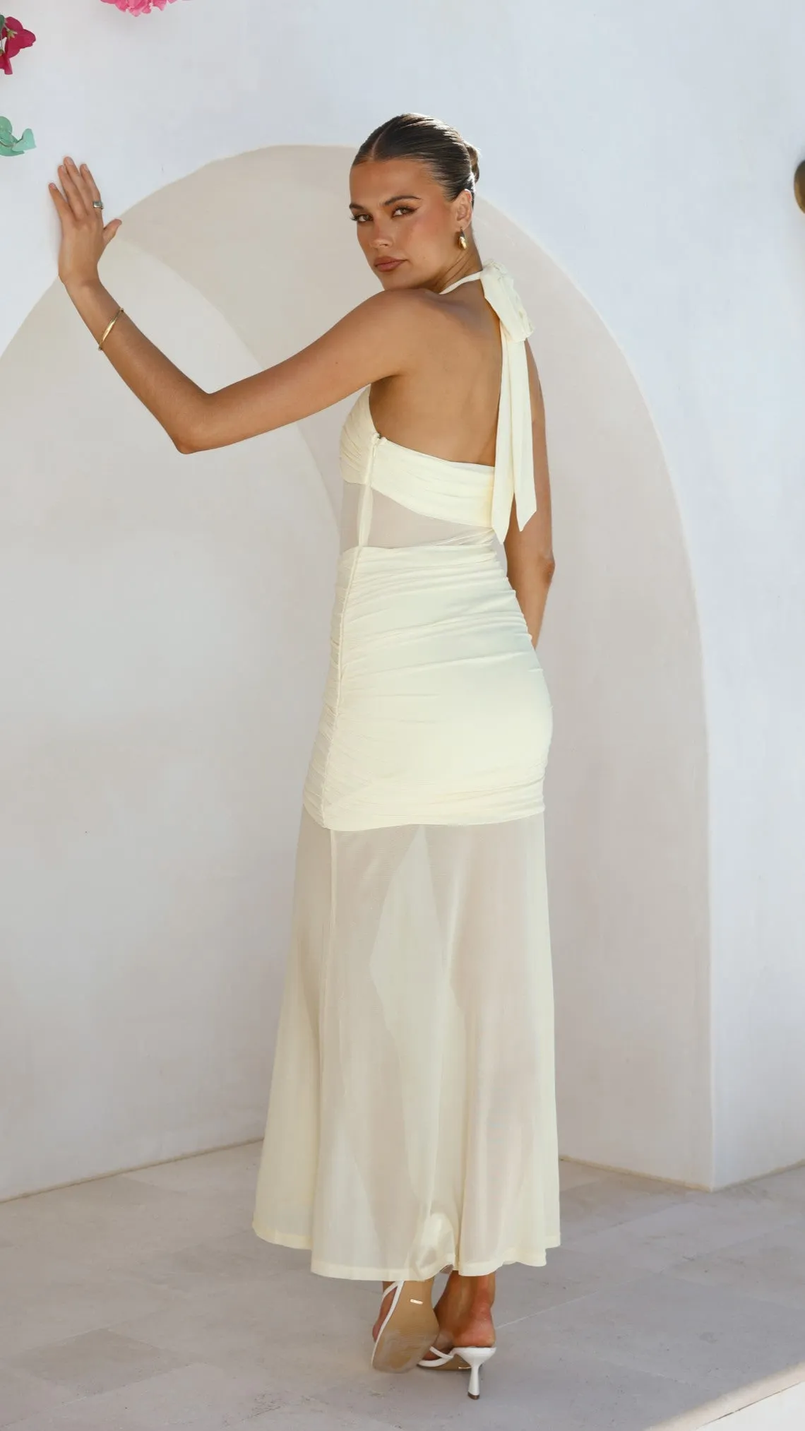 Alani Maxi Dress - Yellow sold by Billy J product image thumbnail 3