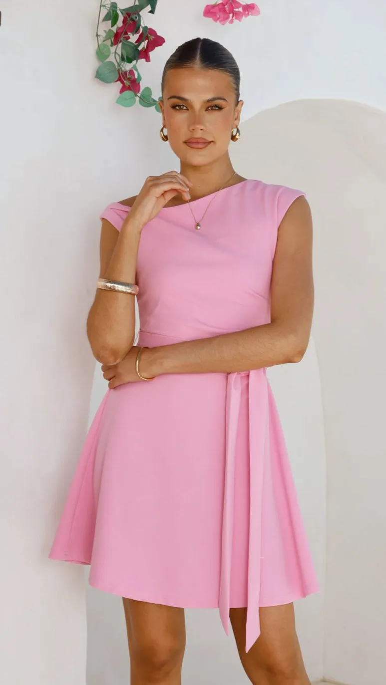 Gem Mini Dress - Pink sold by Billy J product image thumbnail 5