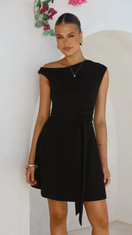 Gem Mini Dress - Black sold by Billy J