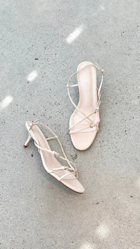 Flossie Heel - Pearl Shine sold by Billy J