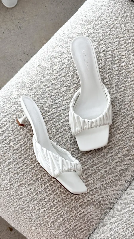 Pilar Heel - White sold by Billy J