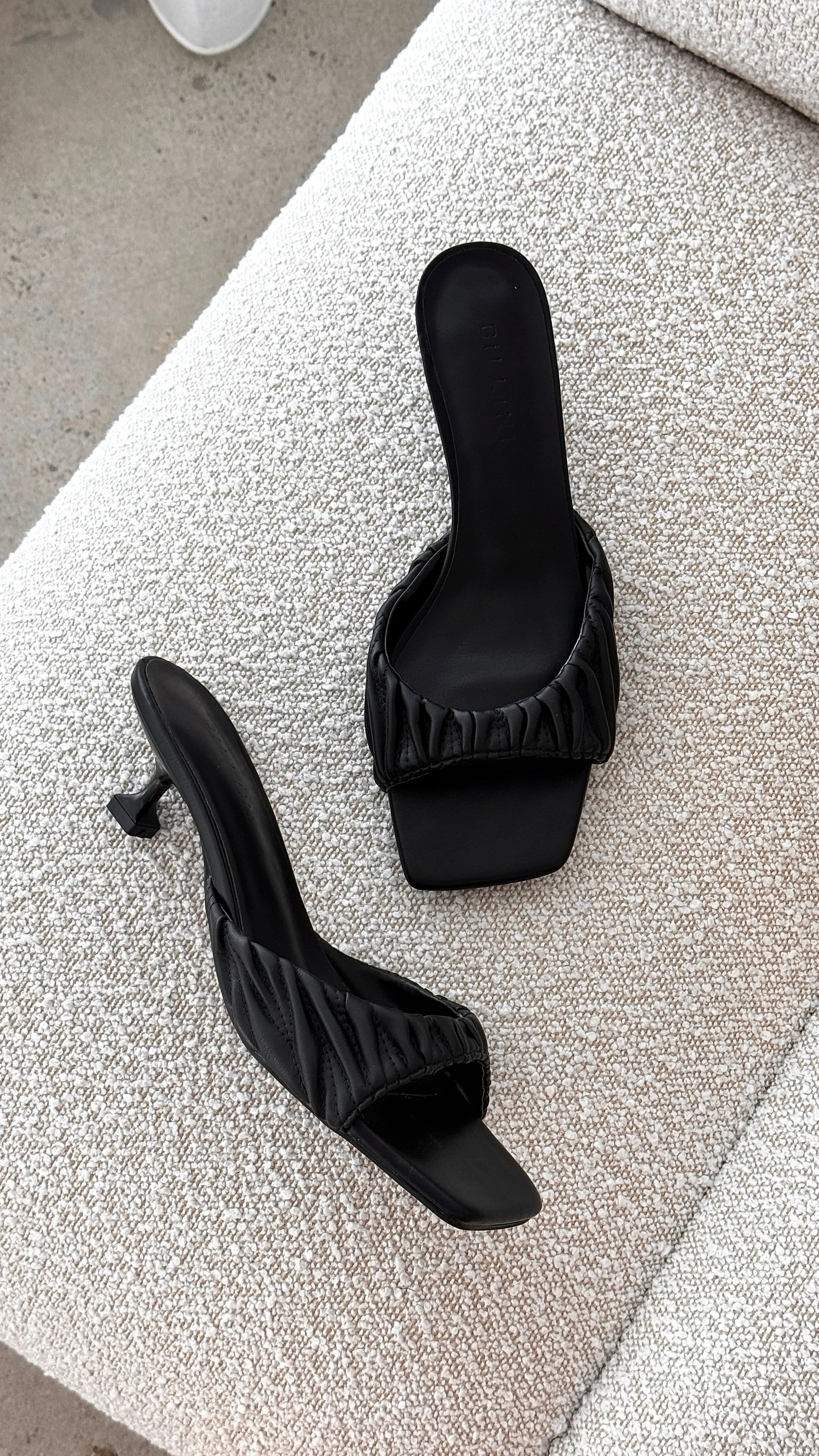 Pilar Heel - Black sold by Billy J