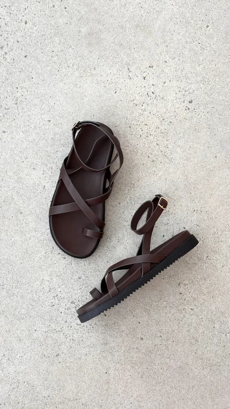 Adira Sandal - Chocolate sold by Billy J