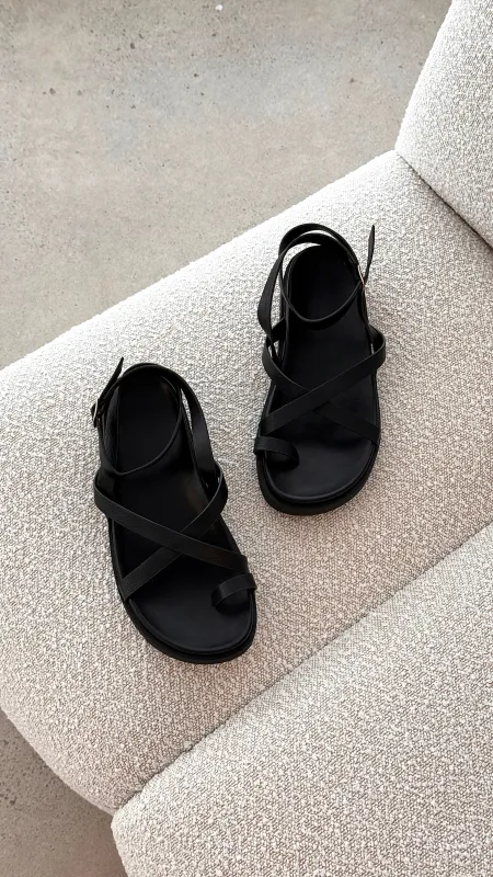 Adira Sandal - Black sold by Billy J