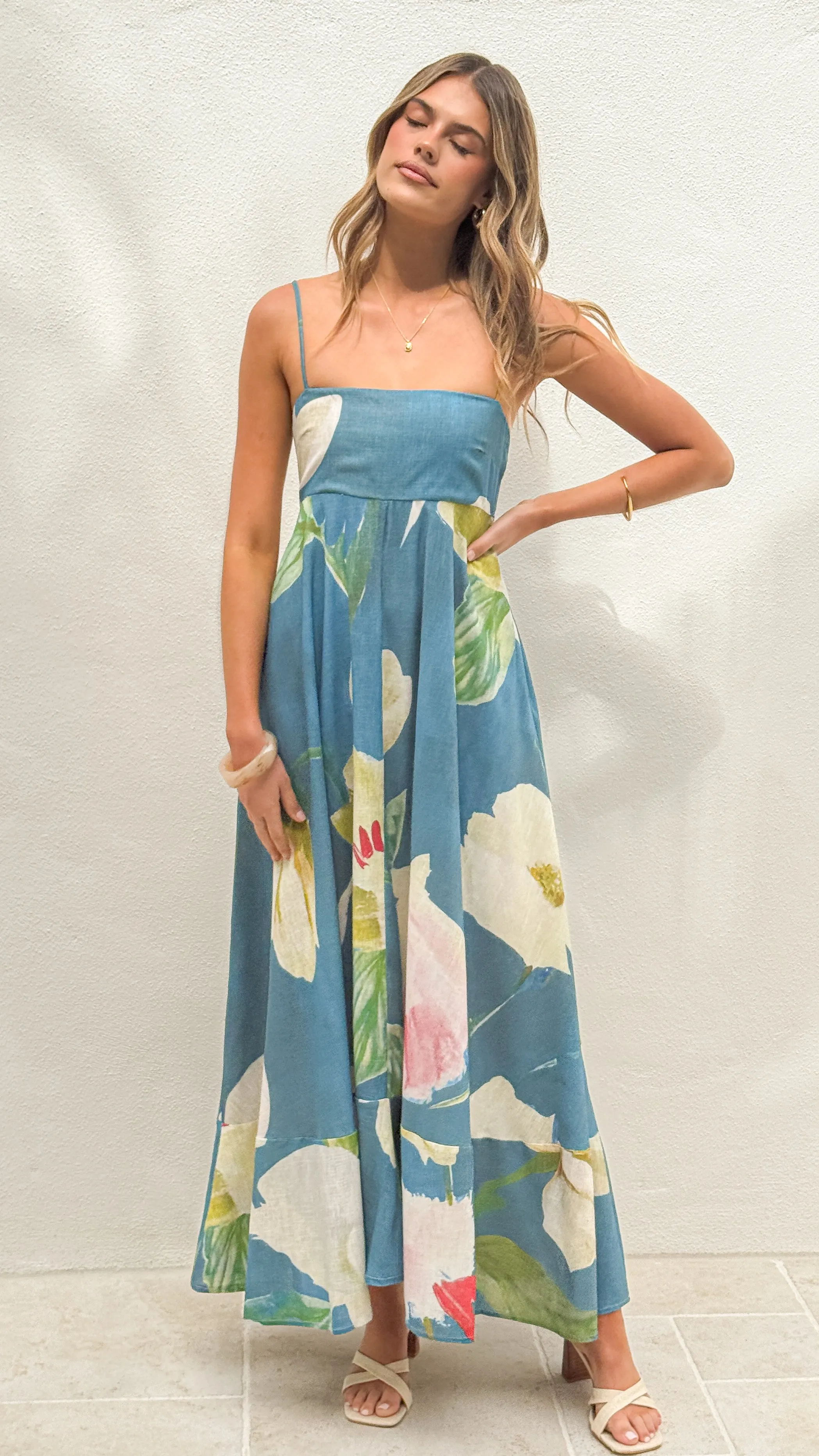 Giana Maxi Dress - Blue Orchid sold by Billy J product image thumbnail 4