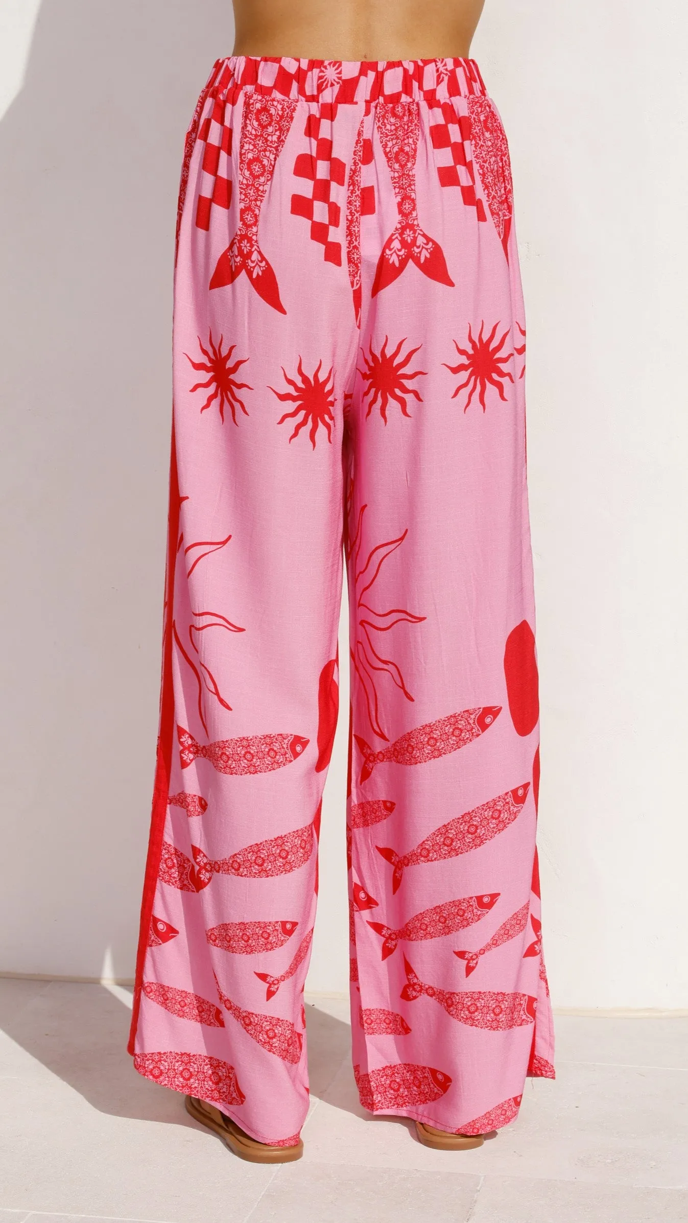 Kanya Pants - Pink/Red Tide sold by Billy J product image thumbnail 5