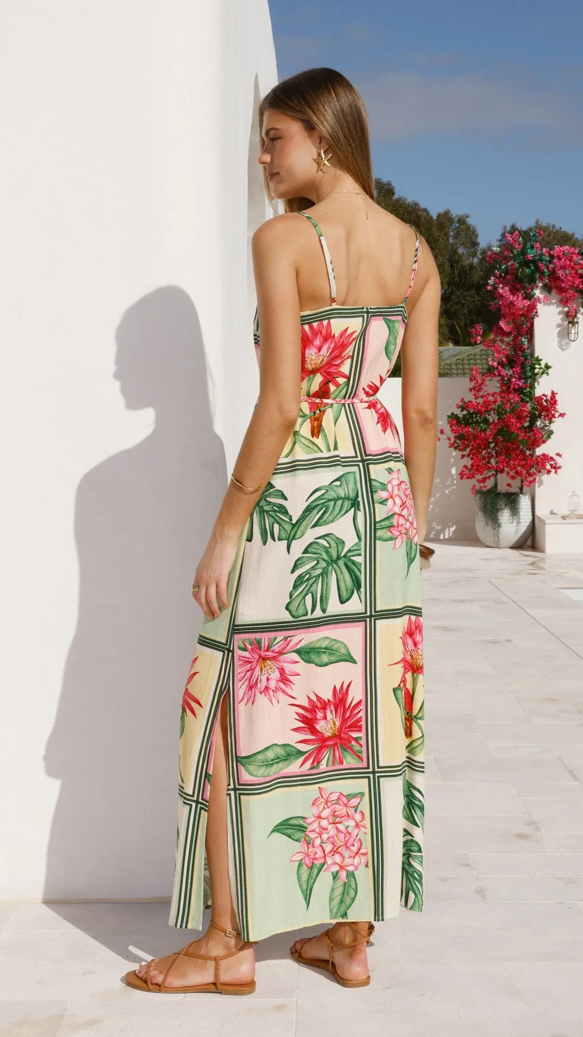 Elora Maxi Dress - Tropical Bloom sold by Billy J product image thumbnail 2