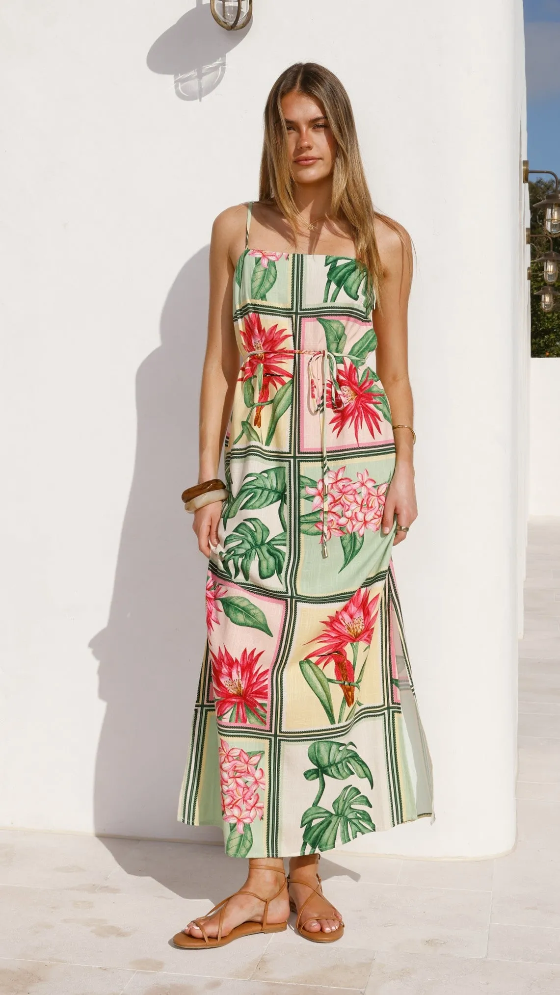 Elora Maxi Dress - Tropical Bloom sold by Billy J product image thumbnail 4