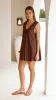 Vanessa Mini Dress - Chocolate sold by Billy J