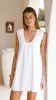 Vanessa Mini Dress - White sold by Billy J