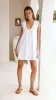 Vanessa Mini Dress - White sold by Billy J