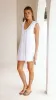Vanessa Mini Dress - White sold by Billy J