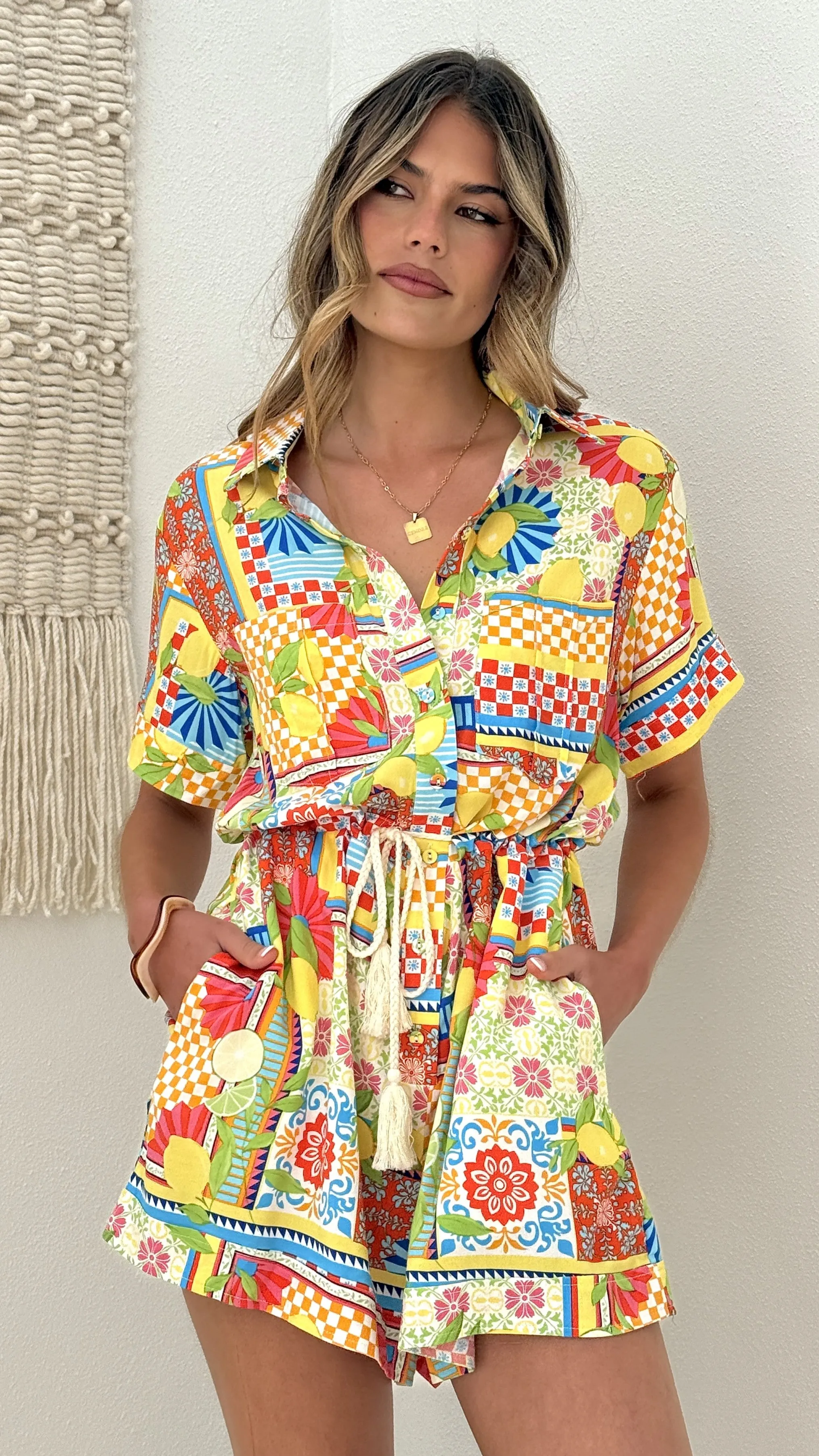 Rama Playsuit - Italian Summer sold by Billy J product image thumbnail 5