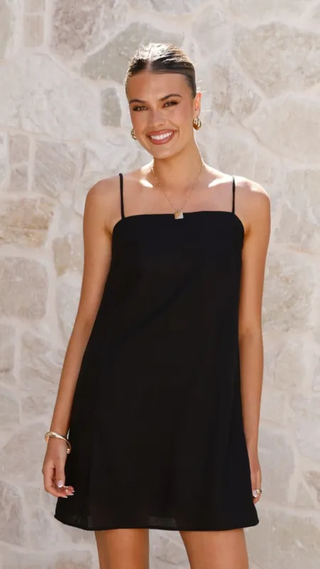 Nalu Mini Dress - Black sold by Billy J