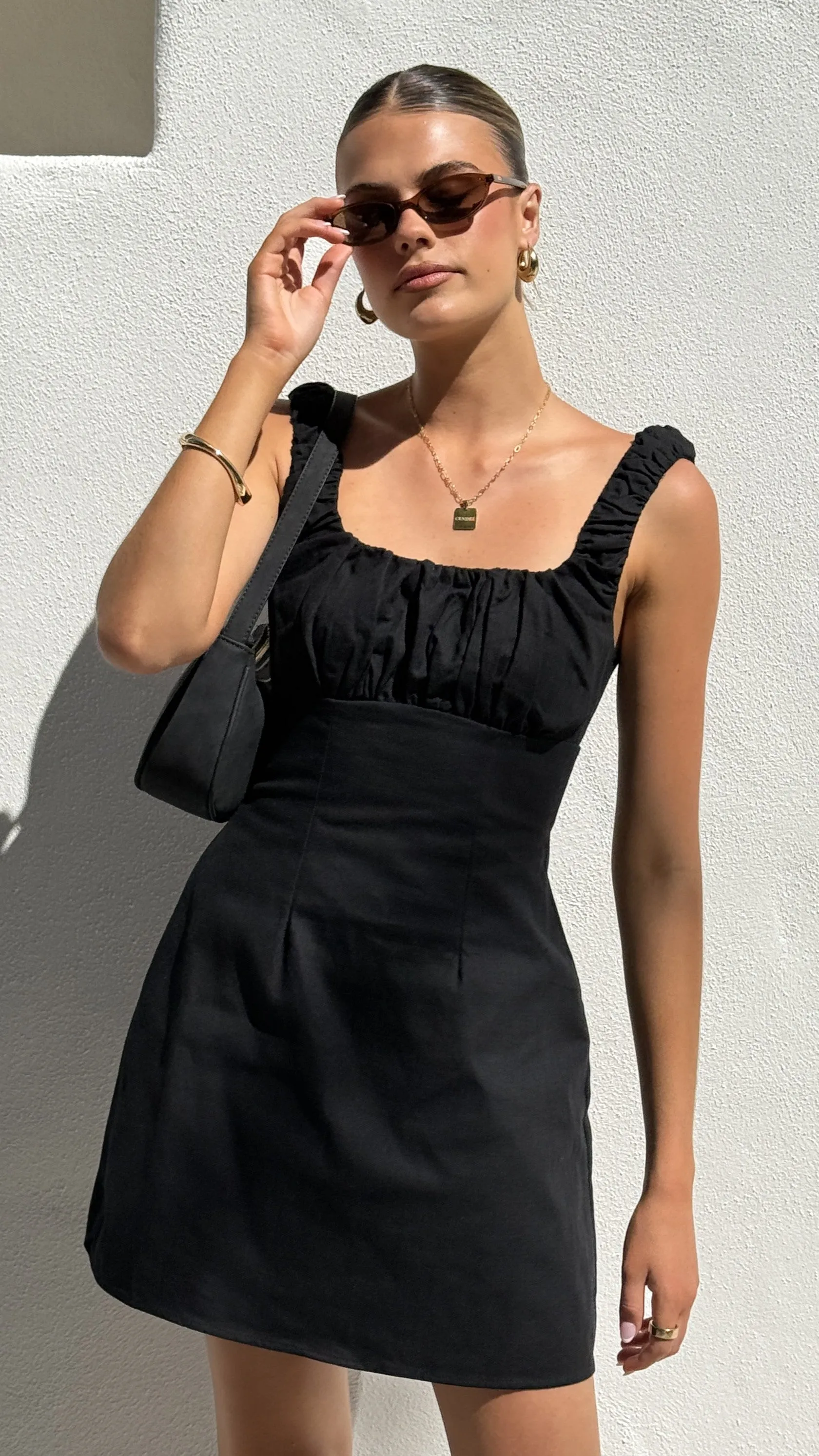 Adley Mini Dress - Black sold by Billy J product image thumbnail 4