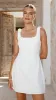 Adley Mini Dress - White sold by Billy J