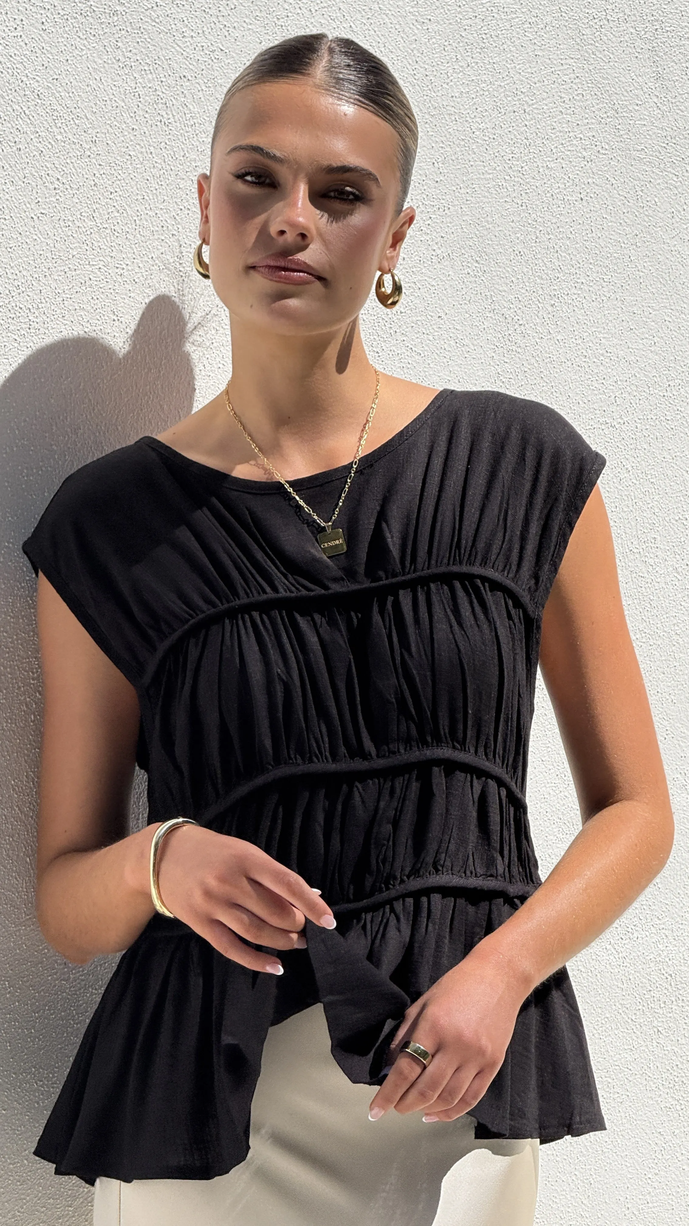 Liora Top - Black sold by Billy J product image thumbnail 4