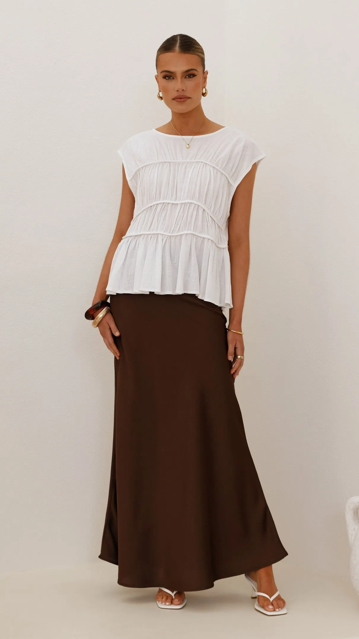 Liora Top - White sold by Billy J product image thumbnail 2