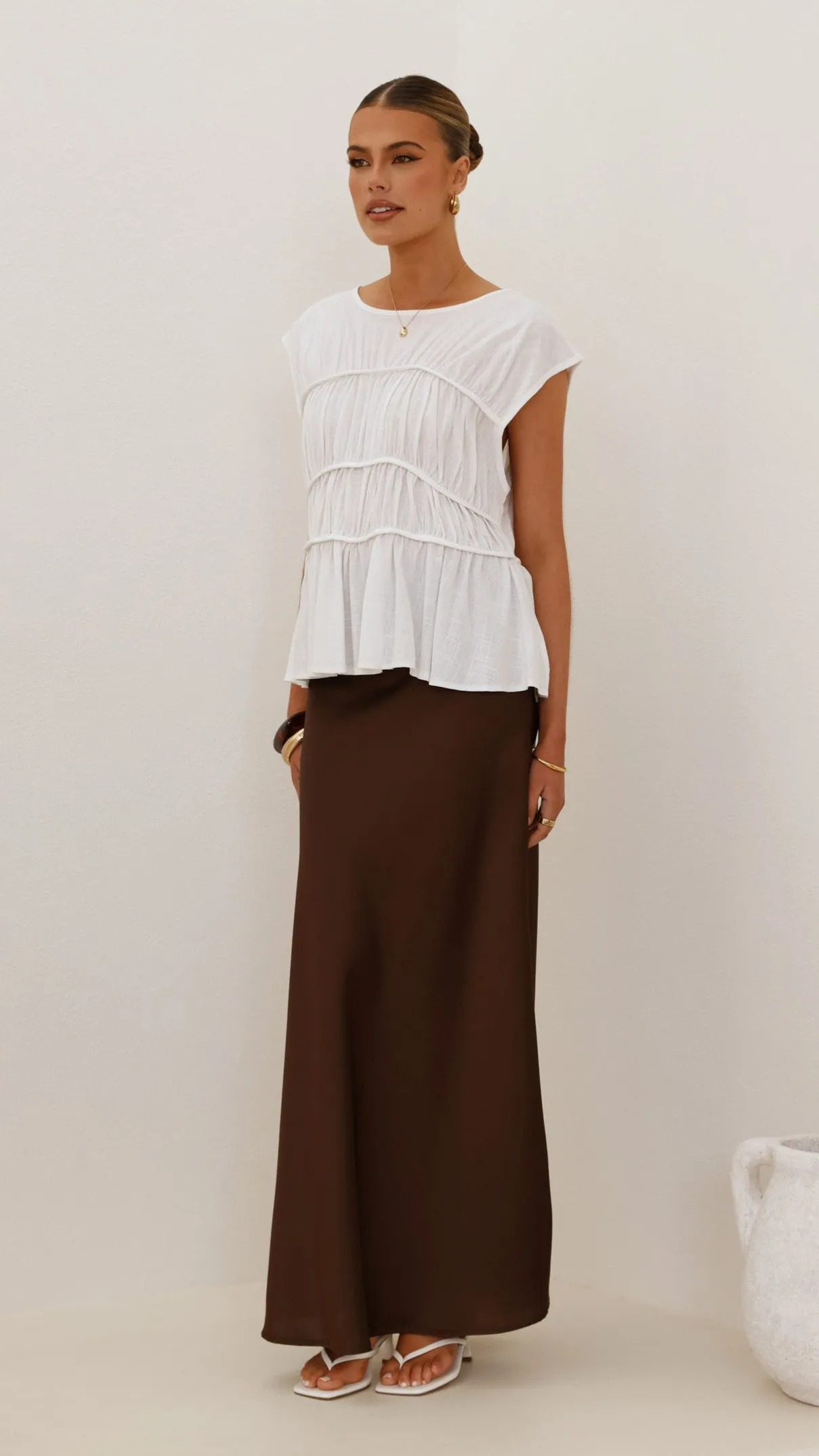 Liora Top - White sold by Billy J product image thumbnail 5