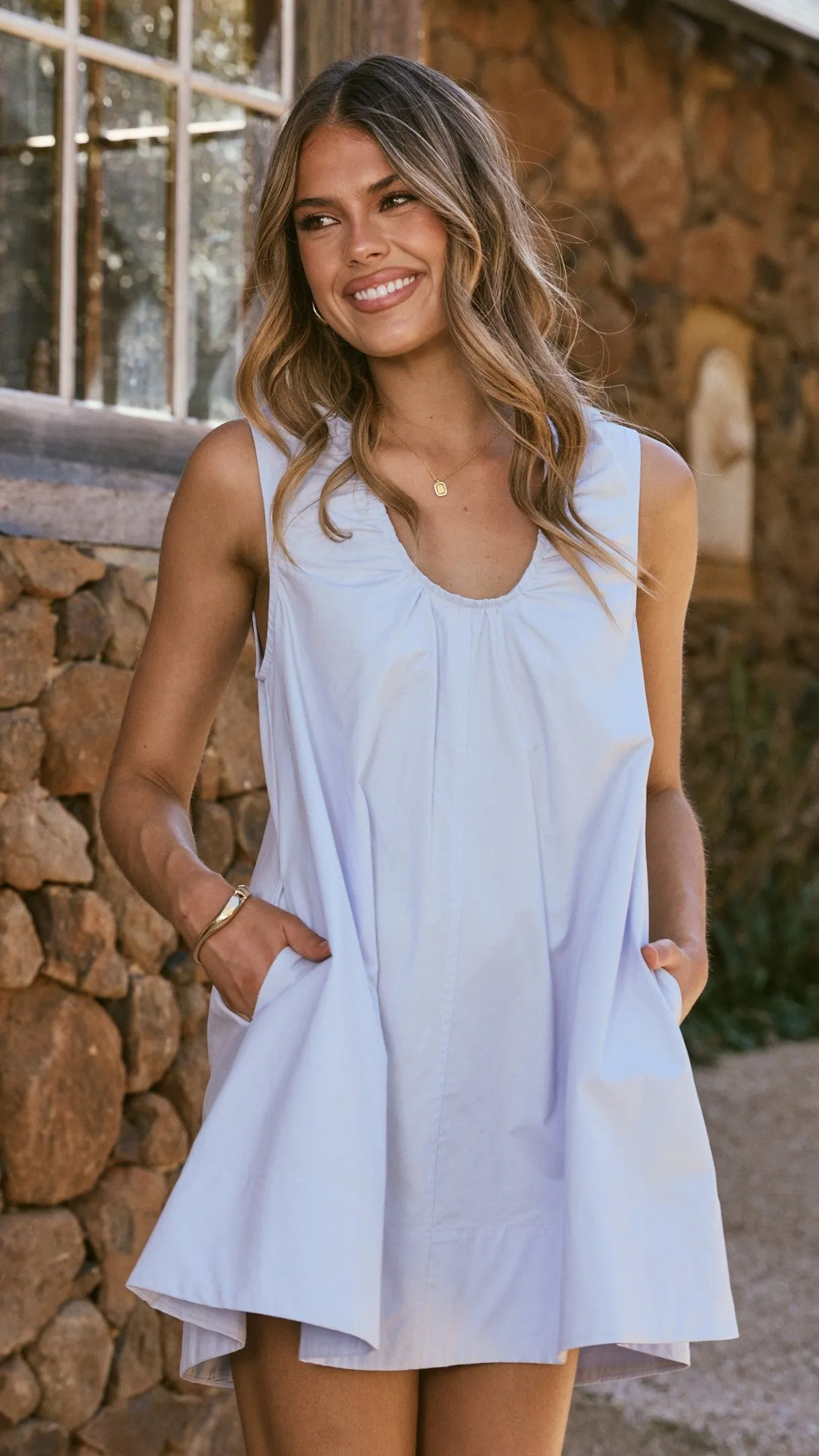 Vika Mini Dress - Blue sold by Billy J product image thumbnail 3
