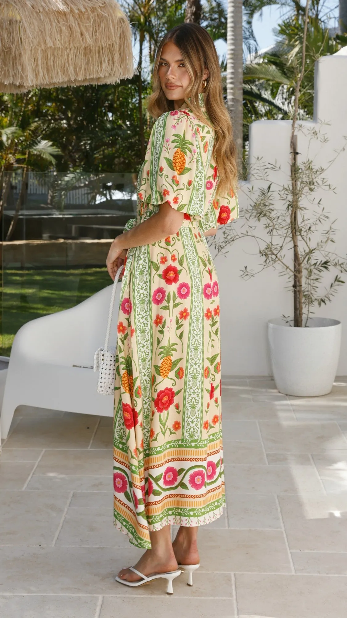 Artia Puff Sleeve Maxi Dress - Sunkissed Print sold by Billy J product image thumbnail 2